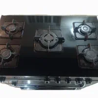 اجاق گاز طرح فر صفحه شیشه ای 5شعله|اجاق گاز و لوازم برقی پخت‌وپز|کرمانشاه, |دیوار