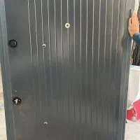 درب ضد سرقت روکش فلز طوسی مات|مصالح و تجهیزات ساختمان|شیراز, قالیشویی|دیوار