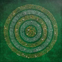 تابلو چهارقل برجسته رزینی