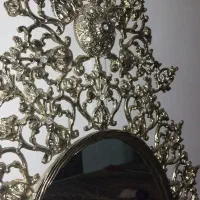 آیینه شمعدان|آینه|قم, شاه ابراهیم|دیوار