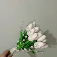 دسته گل عروس لاله