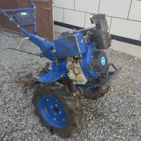 تیلر 12اسب کم کار سالم .باگاری بسیارقوی آماده کار