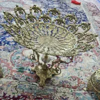 گلدان و جا میوه ای برنز|صنایع دستی و سایر لوازم تزئینی|گلستان (تهران), |دیوار