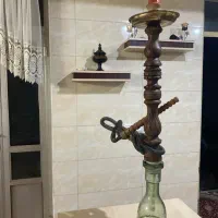 قلیان چوبی ۹۰ سانتی