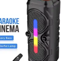 اسپیکر میکروفون دار  ۴۸ سانتی پر قدرت شارژی|سیستم صوتی خانگی|تبریز, |دیوار