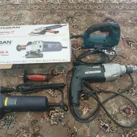ابزار دلر و مینی سنگ فرز و اره چکشی قیمت مقطوع