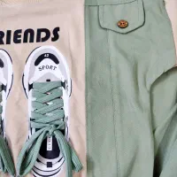 ست کتان کتونی|کفش و لباس بچه|رشت, جماران|دیوار