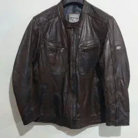 کاپشن چرم اصل