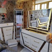 سرویس خواب دو نفره نیلا در مجموعه زرکالا|تخت و سرویس خواب|یاسوج, |دیوار