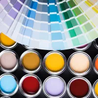 رنگهاوچسبهای ساختمانی پلاستیک اکریلیک روغنی  کناف