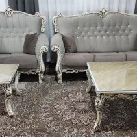 مبل ۹ نفره|مبلمان خانگی و میز عسلی|صحنه, |دیوار