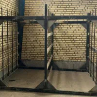 میز وکمدکار آهنی قفسه انبار میلگرد|عمدهفروشی|آبیک, |دیوار