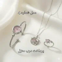 ست ساعت و گردنبند و انگشتر زنانه / پرداخت درمحل|بدلیجات|رشت, بازار|دیوار