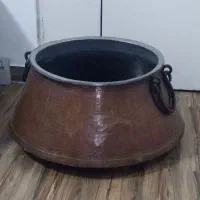 دیگ مسی بزرگ