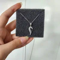 پلاک نقرع زنجیر نقره اصل عیار ۹۲۵|بدلیجات|کرمانشاه, |دیوار