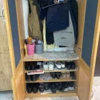 جاکفشی دو قسمتی ام دی اف|جاکفشی، کمد، دراور|تهران, باغ فیض|دیوار