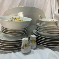 سرویس غذاخوری چینی|ظروف سرو و پذیرایی|کرج, باغستان|دیوار