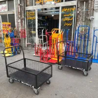 (دو چرخ آجدار ارتفاع۱۴۰)گاری چهار دستی پله بار حمل|ابزارآلات|تهران, دروازه شمیران|دیوار