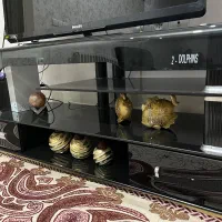 میز تلویزیون شیشه ای