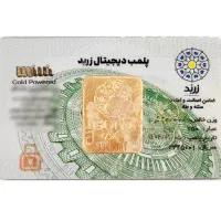 سکه پلمب دیجیتالی یک گرم  نیم گرمی