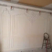 گچبری پیش ساخته قاب گچبری|خدمات پیشه و مهارت|ری, سرتخت|دیوار