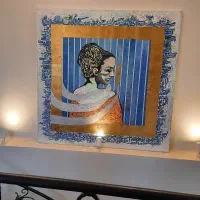 تابلو نقاشی خط