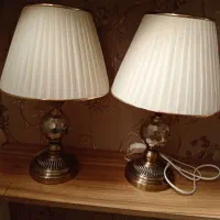 یک جفت آباژور رومیزی