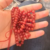 تسبیح کهربا تراش استانبولی