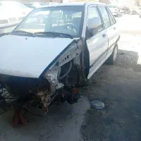 پراید سفید دوگانه کارخانه 89