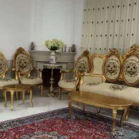 مبل ۹نفره استیل  همراه ۴ نفره راحتی