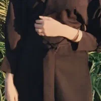مانتو مشکی نو