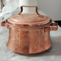 قابلمه و کاسه مسی