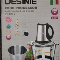 انواع خردکن دو کاسه شیشه استیل یونیک سیلورکرست