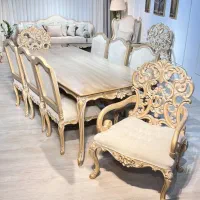 سرویس مبل کلاسیک مدل کینگ برگی|مبلمان خانگی و میز عسلی|تهران, یافت آباد جنوبی|دیوار