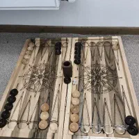 تخته نرد منبت کاری گردو