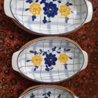 مرغ خوری سه سایز گل پنبه ای