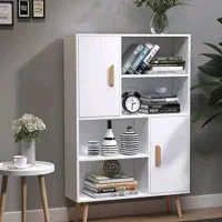 کتابخانه درب دار|کتابخانه، شلف، قفسه‌های دیواری|الوند, |دیوار