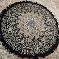 فرش گرد ۱ونیم در ۱ونیم