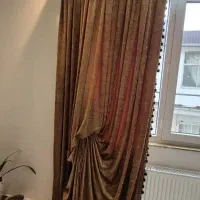 والان مخمل منگوله دار پرده