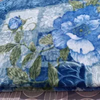 پتوی گلبافت|رختخواب، بالش، پتو|نقده, |دیوار