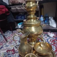 سماور بسیار قدیمی|کلکسیون اشیاء عتیقه|گرگان, |دیوار