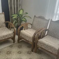 مبل چوبی ۸ نفره