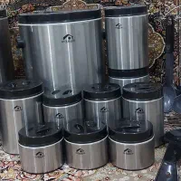 سرویس آشپزخانه‌ی استیل