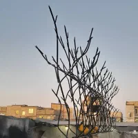 تولیدی نرده‌حفاظ دیوار بوته ایی شاخ گوزنی نیزه ایی