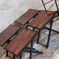 جلو مبلی و میز عسلی تاشو ،چهارتایی ،شیک و کاربردی|مبلمان خانگی و میز عسلی|خرمشهر, |دیوار