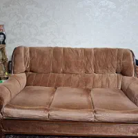 فروش دو دست مبل استیل و راحتی|مبلمان خانگی و میز عسلی|دورود, |دیوار