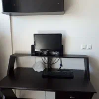 میزتحریر با کتابخانه