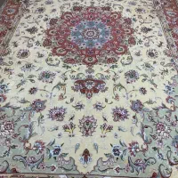 (فرش حق زاده)جفت فرش۶متری۴۰رج علیا گل ابریشم|فرش|تبریز, |دیوار