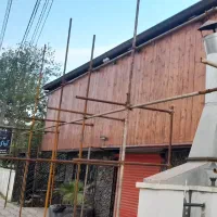 نصب ایزوگام و داربست سقف نما کفراژ خشکی مجالس بنر|خدمات پیشه و مهارت|شلمان, |دیوار