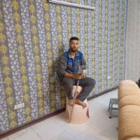 باسلام اجرای طرح کاغذ دیواری